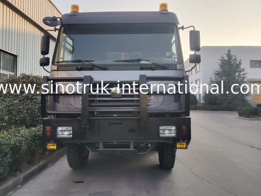 ট্যাপার ট্রাক সিনোট্রাক হোহান 400hp 10 চাকা Lhd 40 টন 20-30cbm ZZ3317N356JB1 গ্রে