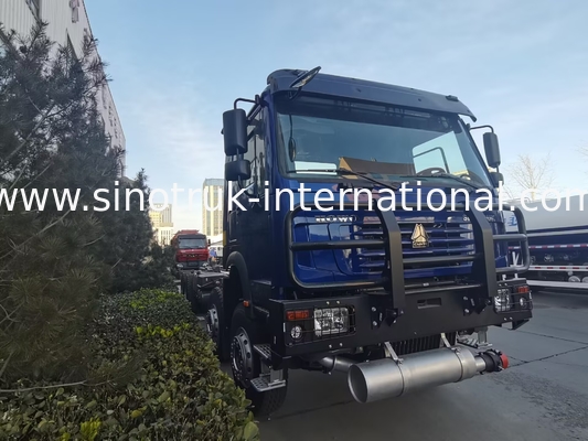 SINOTRUK HOWO 6×4 10 চাকার তেল ট্যাঙ্ক ট্রাক 400HP তেল ট্যাঙ্ক চ্যাসি