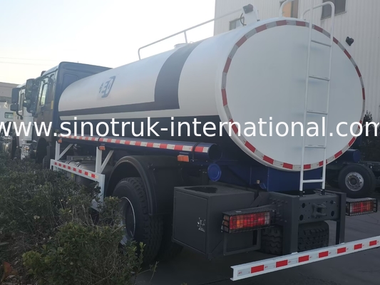 HOWO SINOTRUK ওয়াটার ট্যাঙ্ক ট্রাক 300HP ট্যাঙ্ক পরিবহন
