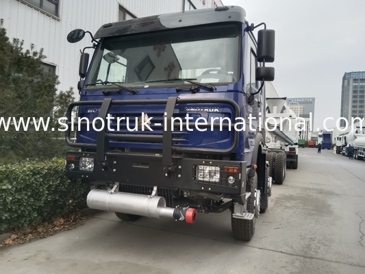 সিনোট্রুক হাও তেল ট্যাঙ্ক ট্রাক চ্যাসি 400HP 8X4 LHD 50 টন 40CBM