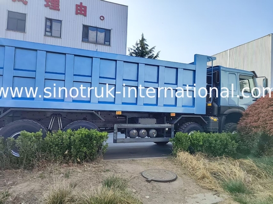 আশ্চর্যজনক ব্লু HOWO 8×4 380HP 26.91CBM ডাম্প ট্রাক যেখানে শক্তি প্রতিটি লোড মধ্যে নির্ভুলতা পূরণ!