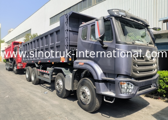 5300*2300*1500mm কার্গো বক্স ভারী দায়িত্ব ডাম্প ট্রাক মসৃণ কার্গো পরিবহন জন্য RHD / LHD ড্রাইভিং টাইপ