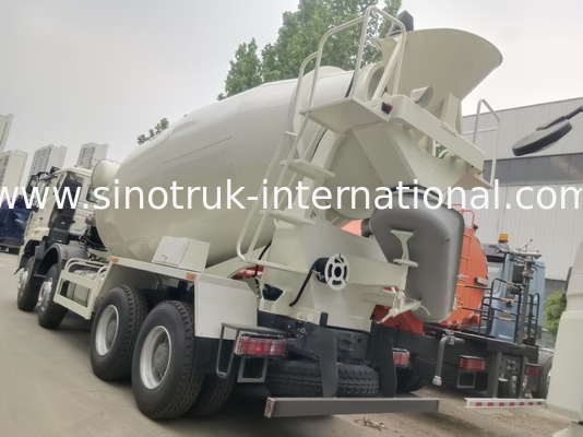 সিনোট্রুক হাও কংক্রিট মিক্সার ট্রাক 20CBM 6 X 4 ইউরো 2 380Hp নির্মাণ