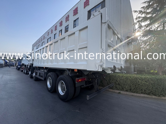 SINOTRUK HOWO 371HP টিপার ডাম্প ট্রাক নির্মাণ পুরানো সামনের মুখ সামরিক খনির এলাকার জন্য বাম্পার