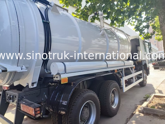 HOWO 6*4 16CBM 380HP নিকাশী পরিষ্কারের ট্রাক উচ্চ-ক্ষমতা পারফরম্যান্স দক্ষ মাল্টিফাংশনাল পরিষ্কার সমাধান পূরণ করে