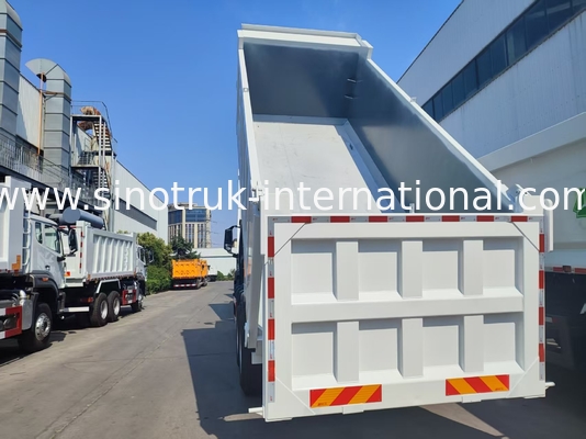 HOWO NX 371HP 6*4 20m³ সেন্টার-লিফট ডাম্প ট্রাক উচ্চ-ক্ষমতা সম্পন্ন কর্মক্ষমতা এবং দক্ষ মিড-লিফট কার্গো বডি সহ