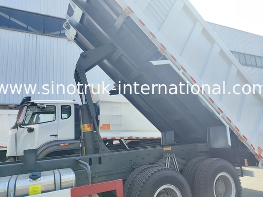 HOWO NX 371HP 6*4 20m³ সেন্টার-লিফট ডাম্প ট্রাক উচ্চ-ক্ষমতা সম্পন্ন কর্মক্ষমতা এবং দক্ষ মিড-লিফট কার্গো বডি সহ