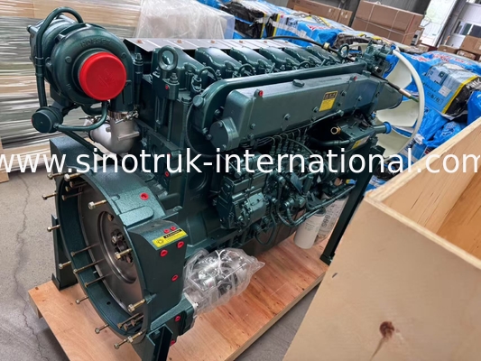 সিনোট্রুক WD615.47 371HP ট্রাক ডিজেল ইঞ্জিন 9.726L ইউরো 2