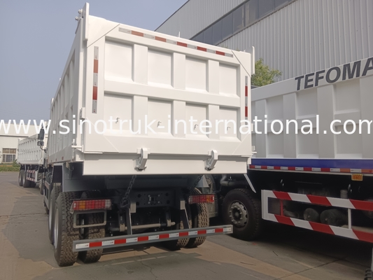 10 চাকা টপপার ডাম্প ট্রাক 371HP 6x4 ড্রাইভ ইউরো 2 ইঞ্জিন