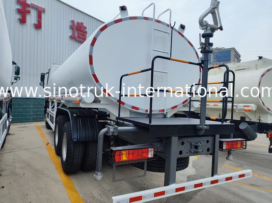 হোয়াইট 30CBM ওয়াটার ট্যাঙ্কার (6×4, 380HP, বাম-হ্যান্ড ড্রাইভ): তরল পরিবহনের জন্য মূল সুবিধা