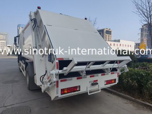 SINOTRUK 300 HP 4×2 Compressed Garbage Truck with 30T Rolling Force for Efficient Waste Management