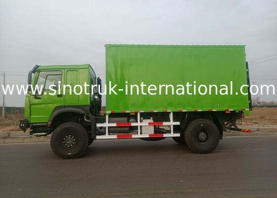 4X4 LHD Cargo Truck with 5000*2300*2300 mm Cargo Tank and 16T Rear Axle for Heavy Duty Transport