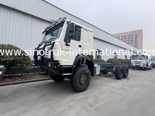 SINOTRUK HOWO 6X6 Full-Drive Truck Chassis Cargo Chassis With bumper