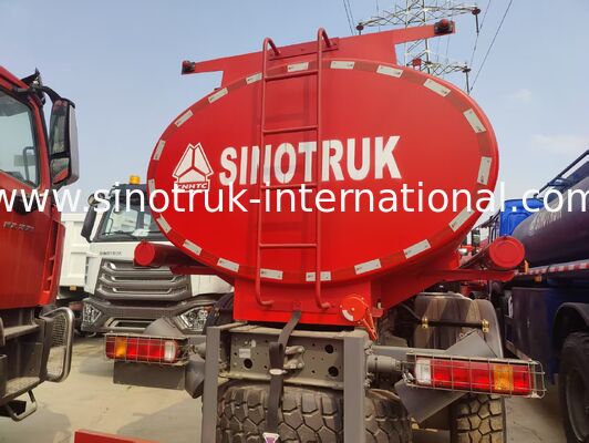 SINOTRUK HOWO 290 HP তেল ট্যাঙ্ক ট্রাক 10 CBM ক্ষমতা এবং হেভি-ডিউটি ​​চ্যাসিস সহ