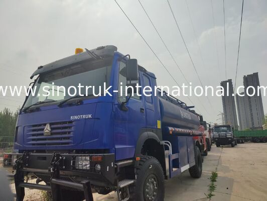 SINOTRUK HOWO 290 HP তেল ট্যাঙ্ক ট্রাক 10 CBM ক্ষমতা এবং হেভি-ডিউটি ​​চ্যাসিস সহ