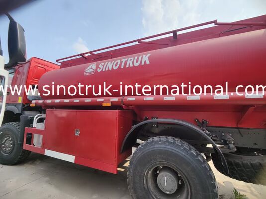 SINOTRUK HOWO 290 HP তেল ট্যাঙ্ক ট্রাক 10 CBM ক্ষমতা এবং হেভি-ডিউটি ​​চ্যাসিস সহ