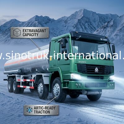 25 CBM 8X4 LHD Euro 2 336 HP rude Oil Storage Tank Trucks Approved ISO