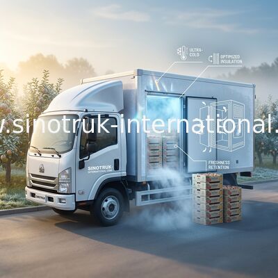 SINOTRUK Insulated CKD Panels For Making Refrigerated Delivery Truck Cargo Body