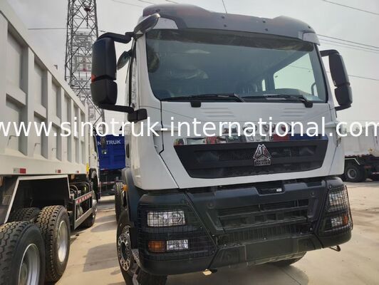 SINOTRUK TX ডাম্প ট্রাক চ্যাসিস ৩৭1HP ইঞ্জিন সহ, ৩০-৪০ টন লোড ক্ষমতা এবং LHD / RHD ঐচ্ছিক