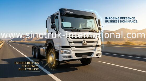 SINOTRUK HOWO Dropside Cargo Commercial Vehicles Truck Chassis LHD 6X4 371HP