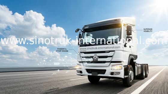 371HP SINOTRUK HOWO 6x4 RHD ট্রাক্টর ট্রাক ZZ4257S3241W