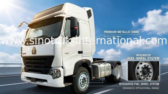 Euro2 420 এইচপি SINOTRUK হ্যো A7 ট্র্যাক্টর ট্রাক এলএইচডি 6 এক্স 4, হ্যালো সিনা ট্রাক