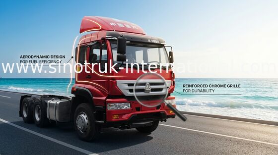 SINOTRUK গোল্ডেন প্রিন্স ট্র্যাক্টর ট্রাক 6X4 ইউরো ২36 এইচপি ২5 টোনস জেড ২4২1 এন ২3241 W