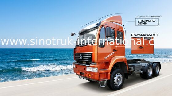 ট্র্যাক্টর ট্রাক SINOTRUK গোল্ডেন প্রিন্স 6X4 ইউরো ২36 এইচপি ZZ4251N3241W