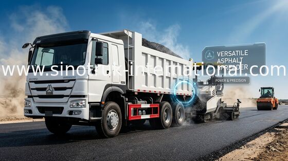 SINOTRUK HOWO 6x4 ডাম্প ট্রাক 371HP LHD ZZ3257N4147W
