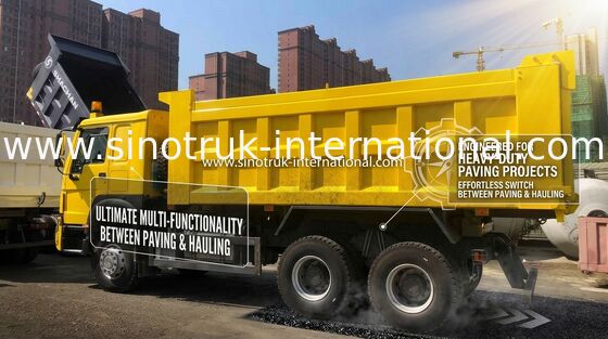SINOTRUK HOWO 6x4 LHD টিপার ডাম্প ট্রাক 336HP মাইনিং ব্যবহার করে