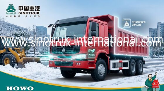 SINOTRUK HOWO টিপ্পার ডাম্প ট্রাক 371 এইচপি 8 এক্স 4 এলএইচডি 31 টন ২0-30 সিবিএম জেড 3২3317 এন 3567W