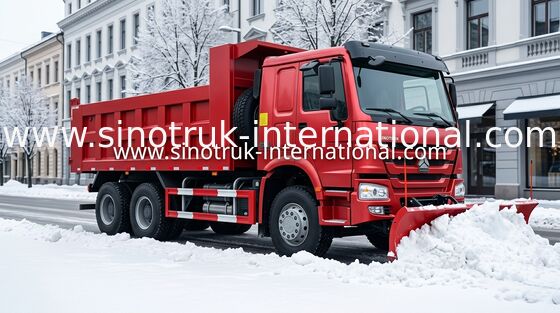 SINOTRUK HOWO ডাম্প ট্রাক 290HP 10Wheels LHD 25-40tons 10-25CBM ZZ3257M2947A