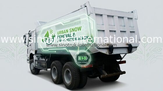 SINOTRUK HOWO টিপ্পার ডাম্প ট্রাক 371 এইচপি 10-25 সিবিক মিটার, লোড 25-40টন