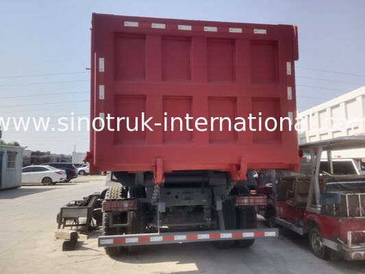 Sinotruk NX Tipper Dump Truck with 371HP Engine, 40-50T Capacity and 8×4 Drive for Heavy-Duty Transport Red