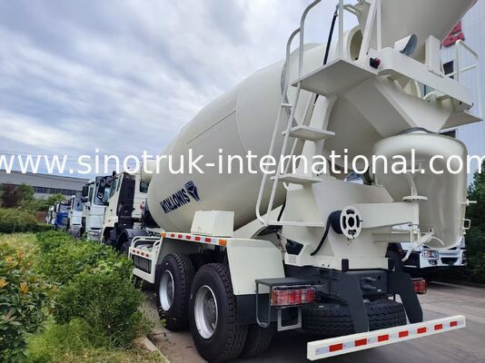 Heavy Duty 8×4 HOWO 14 Cubic Meter Concrete Mixer Truck | 371HP | Dual MCX16ZG Rear Axles + Dual VGD95 Front Axles