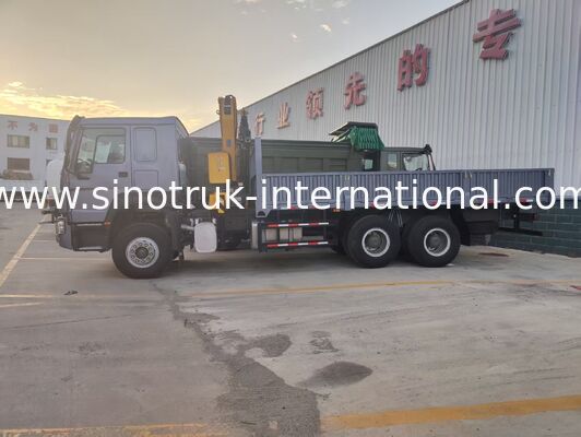 SINOTRUK HOWO Truck Mounted Crane with XCMG SQ5ZK3Q Knuckle Boom