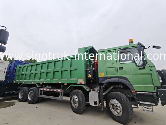 Sinotruk HOWO 8×4 Dump Truck With 400HP 12 Wheels  For Construction & Mining Projects