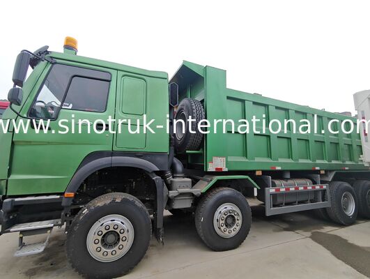 Sinotruk HOWO 8×4 Dump Truck With 400HP 12 Wheels  For Construction & Mining Projects