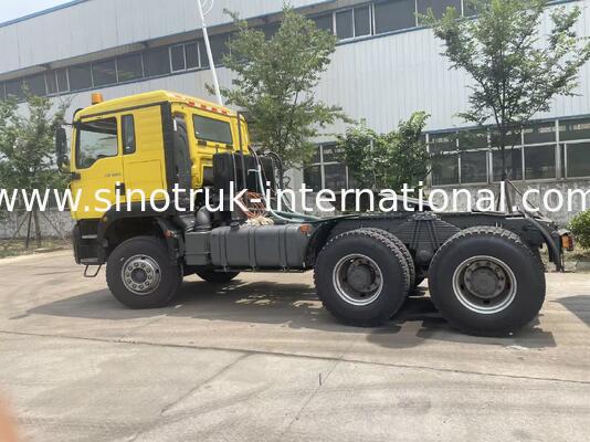 6x4 Driver Type Tractor Truck Featuring 10 Tires Ideal for Long Haul Freight Movement and Heavy Duty Cargo Hauling Tasks