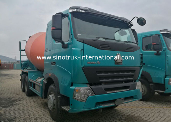 নির্মাণ সাইট SINOTRUK HOWO A7 জন্য বড় ক্যাপাসিটি কংক্রিট মিক্সার ট্রাক