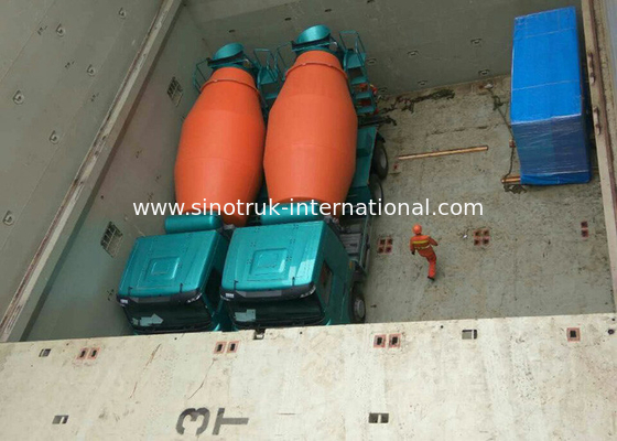 নির্মাণ সাইট SINOTRUK HOWO A7 জন্য বড় ক্যাপাসিটি কংক্রিট মিক্সার ট্রাক