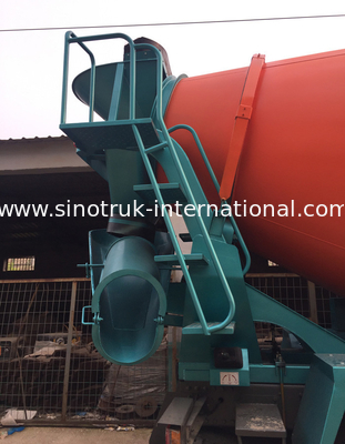 নির্মাণ সাইট SINOTRUK HOWO A7 জন্য বড় ক্যাপাসিটি কংক্রিট মিক্সার ট্রাক