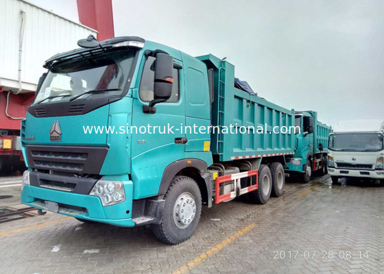 Sinotruk HOWO A7 ডাম্প ট্রাক / নির্মাণ RHD 6X4 বিগ ডাম্প ট্রাক
