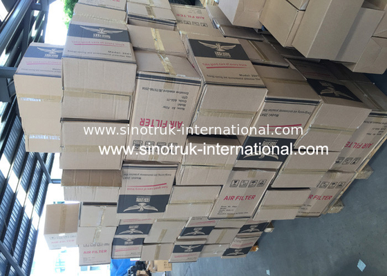 এয়ার ফিল্টারগুলি WG9725190102 ট্রাক খুচরা যন্ত্রাংশ, হাওয়ের খুচরা যন্ত্রাংশ দীর্ঘ জীবনকাল