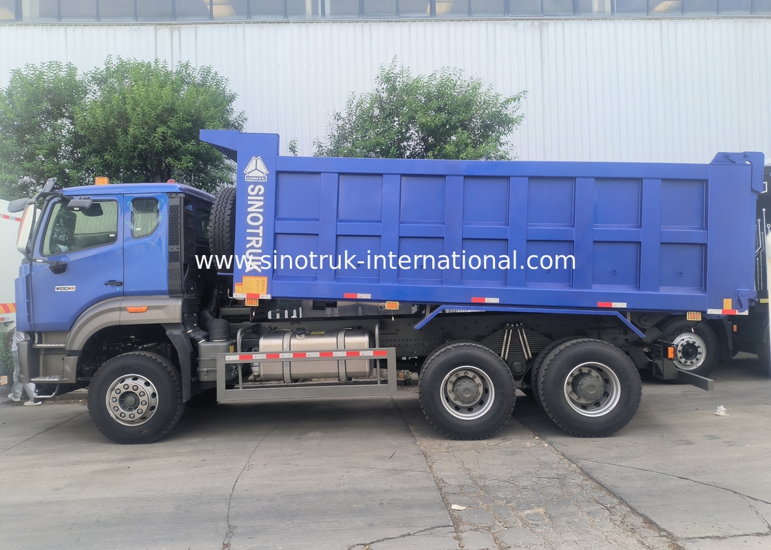 সিনোট্রুক হাও ট্যাপার ডাম্প ট্রাক Nx 6 × 4 Rhd 10 Wheels H77L কেবিন ইউরো 2
