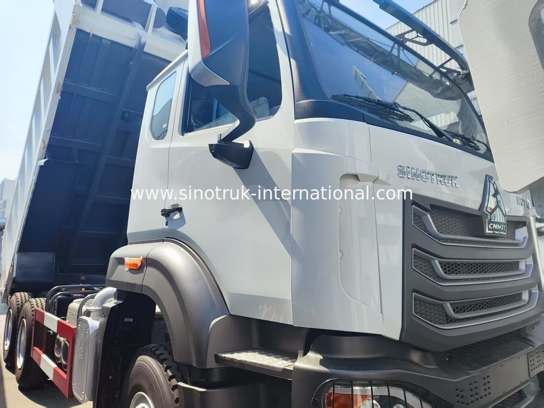 HOWO NX 371HP 6*4 20m³ সেন্টার-লিফট ডাম্প ট্রাক উচ্চ-ক্ষমতা সম্পন্ন কর্মক্ষমতা এবং দক্ষ মিড-লিফট কার্গো বডি সহ