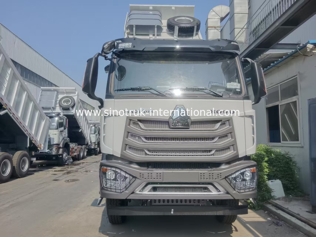 ভারী দায়িত্ব ওয়ার্কহর্স 371 হাউস পাওয়ার ডান ড্রাইভিং হোহান ডাম্প ট্রাক 20CBM