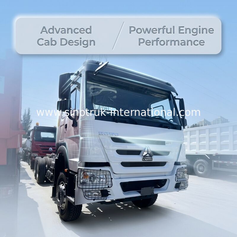 সিনোট্রুক HOWO 6X4 কার্গো ট্রাক 400hp 12 চাকা TX ক্যাব