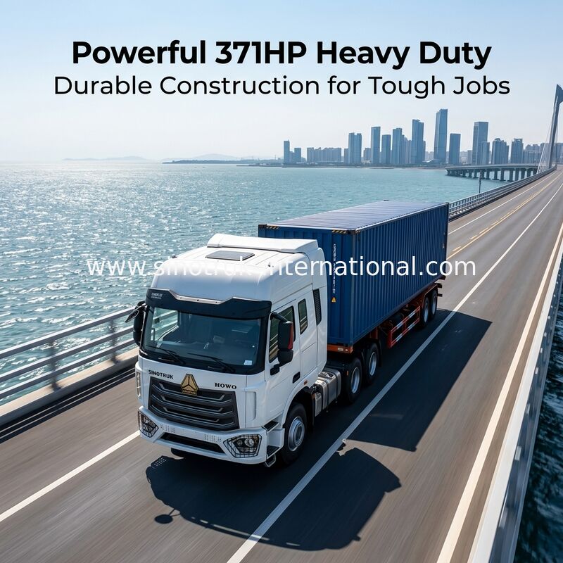 ZZ427V344JB1R ট্র্যাক্টর ট্রাক ৩৭১ এইচপি ইঞ্জিন, ৬x৪ ড্রাইভ হুইল, এবং H77L কেবিন এ/সি সহ ভারী দায়িত্ব পরিবহন জন্য