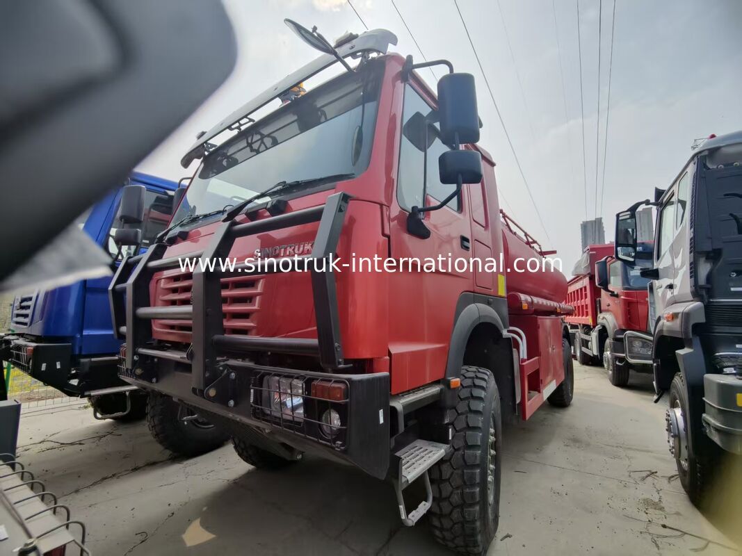 SINOTRUK HOWO 290 HP তেল ট্যাঙ্ক ট্রাক 10 CBM ক্ষমতা এবং হেভি-ডিউটি ​​চ্যাসিস সহ